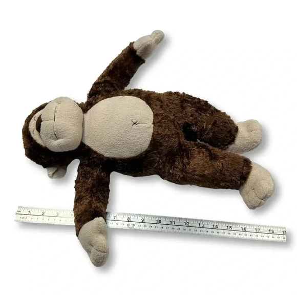 BAB Build-A-Bear Plush Gorilla 18 in  Denim Shorts - Picture 8 of 9